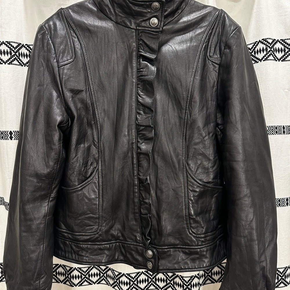 Guess Leather Motojacket